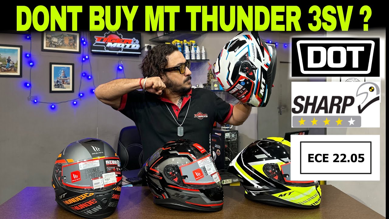 Mt Helmets Thunder 3 Sv | Whats New ? | #technicaltiger #tigerkoul #mthelmets