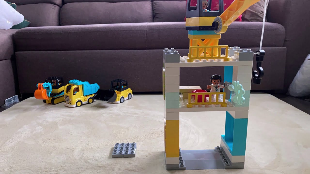 LEGO DUPLO Tower Crane & Construction 10933 Animation