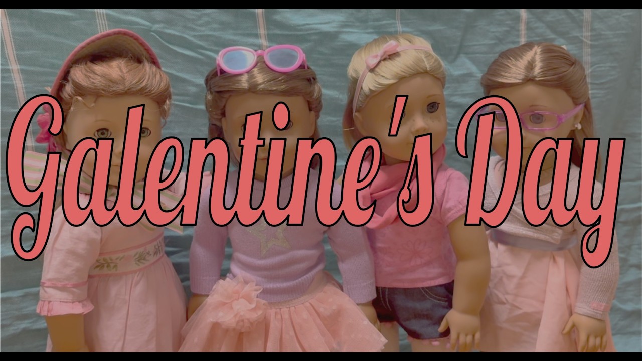 Dressing My Dolls Up for Valentine's Day