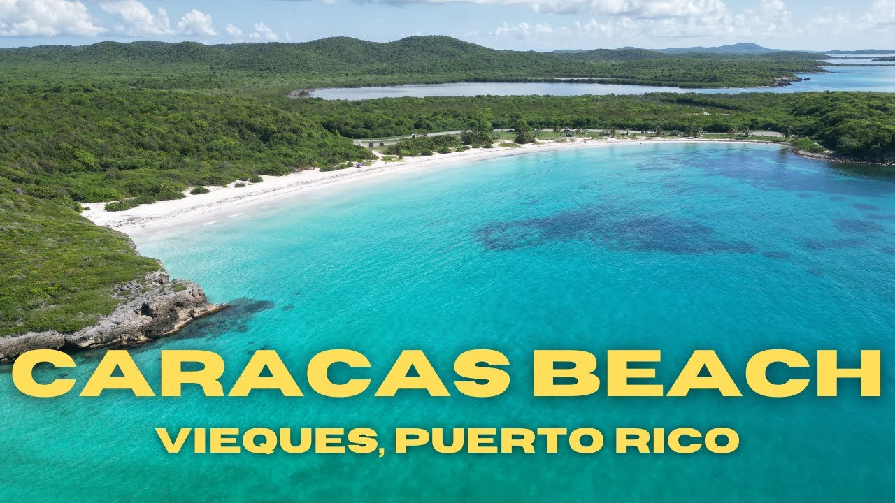 The Best Beach on Vieques Island | Caracas Beach, Vieques, Puerto Rico
