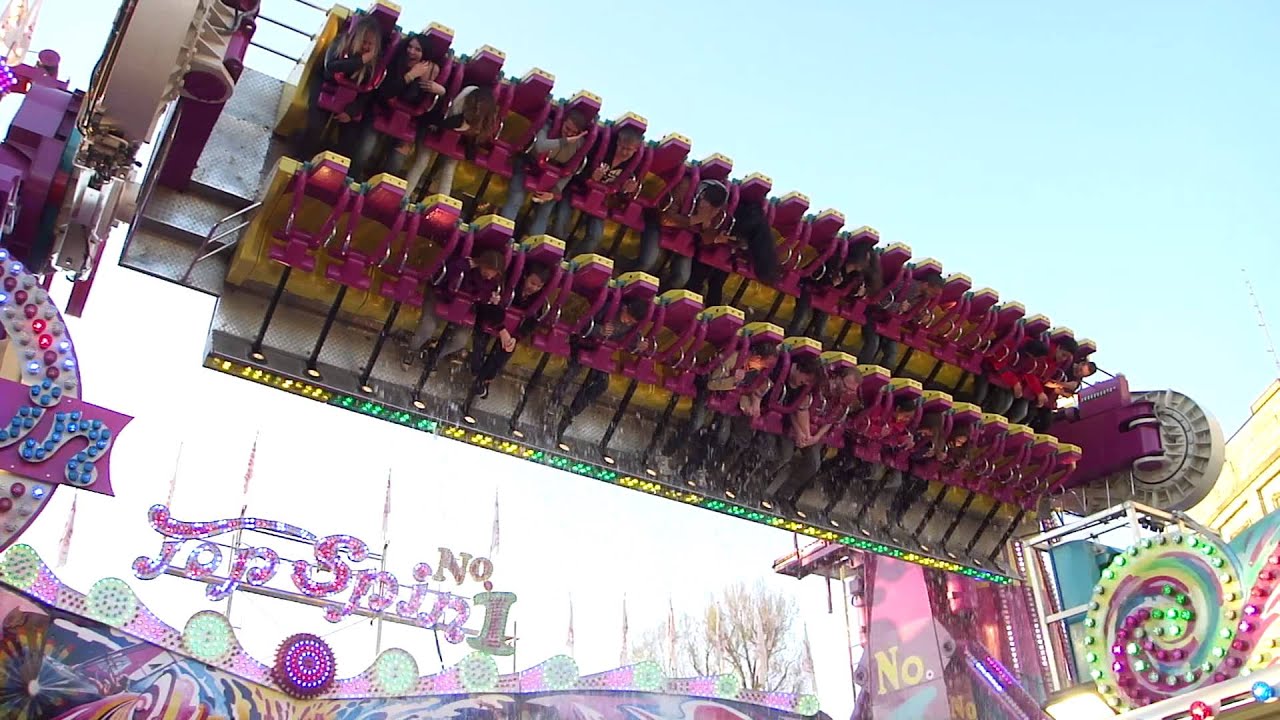 Top Spin No. 1 - Frühlings-Volksfest Nürnberg 2014 (Full HD)