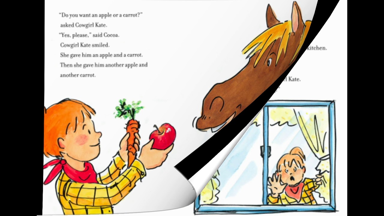 Cowgirl Kate and Cocoa Horse in the House | Book Nook Story Time (Read Aloud)