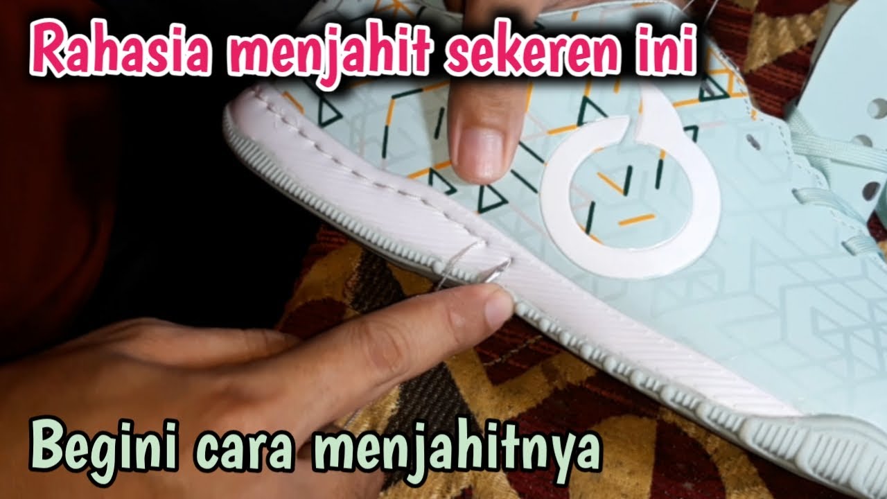 VIDEO CARA MENJAHIT SEPATU FUTSAL ORTUSEIGHT PALING KEREN