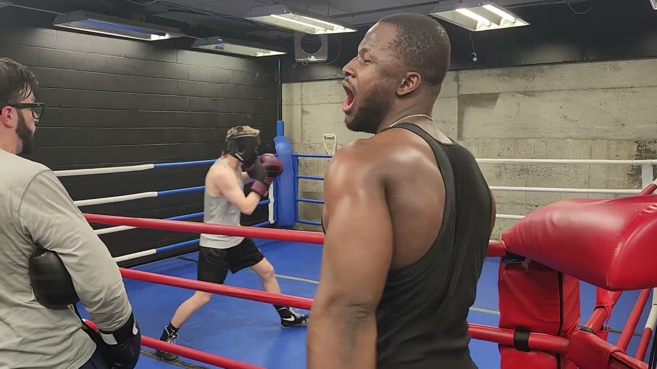 Jab Sparring avec Louis 1