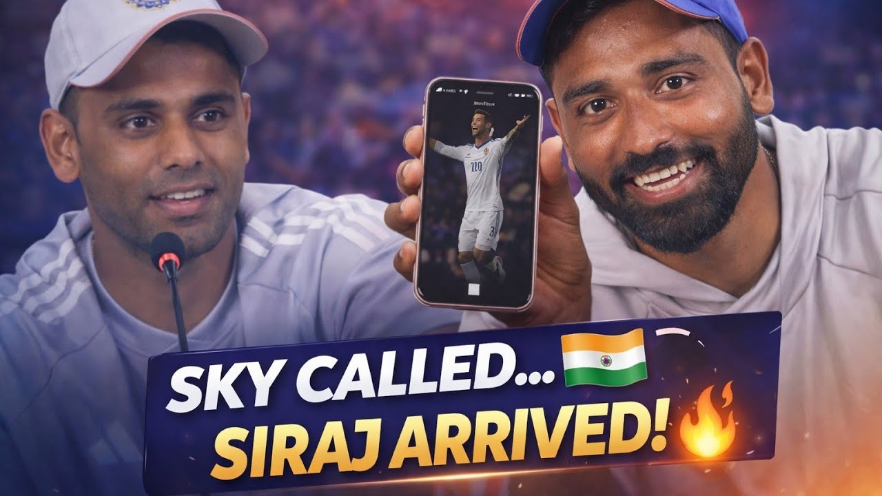 Mohammed Siraj Press Conference | IND vs USA, T20 World Cup | Ronaldo Wallpaper, Suryakumar Yadav