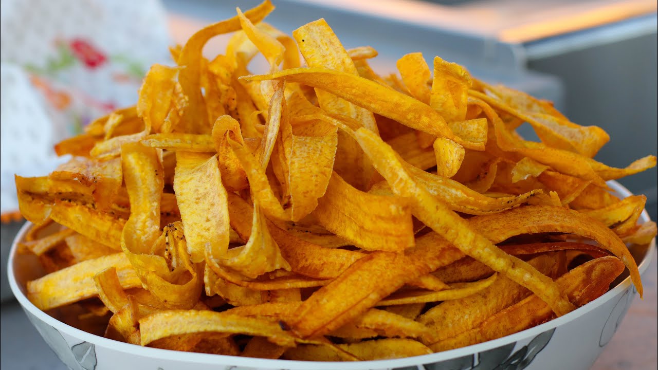 The Best Plantain Chips Ever