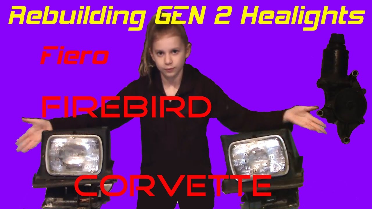 How to rebuild GEN 2 headlight motors: Pontiac Fiero, Firebird & Corvette
