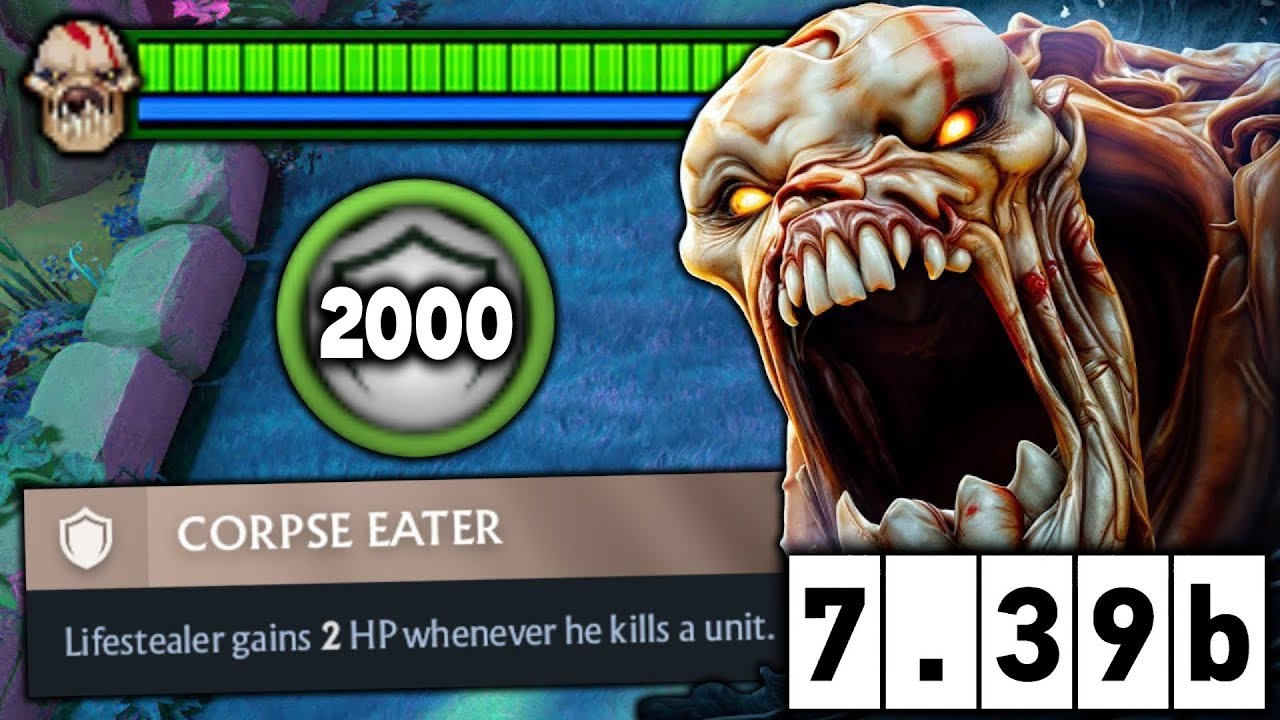 +2000 Stacks Life Stealer Raid Boss🔥🔥🔥38 Kills Comeback | Dota 2 Gameplay
