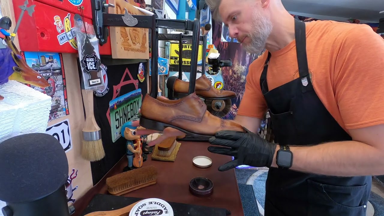 ASMR SHOE SHINE | JASON DORNSTAR 2024