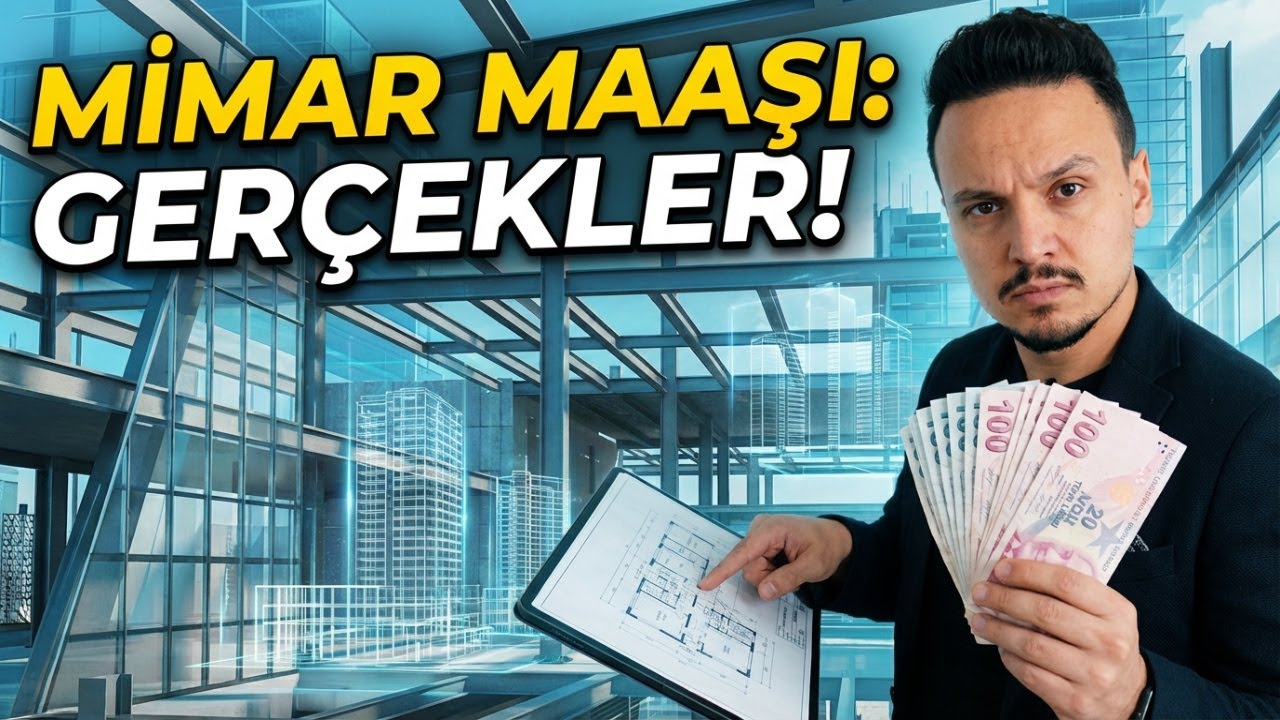 YENİ MEZUN MİMAR NE KADAR MAAŞ ALIR? - BİR PROJE KAÇ LİRAYA ÇİZİLİR? MÜTEAHHİTLİKTE ÇOK PARA VAR MI?