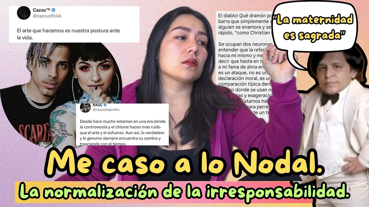 CAZZU vs Nodal, Rauw, y 2 mas.. Arte, deslealtad o polémica. 