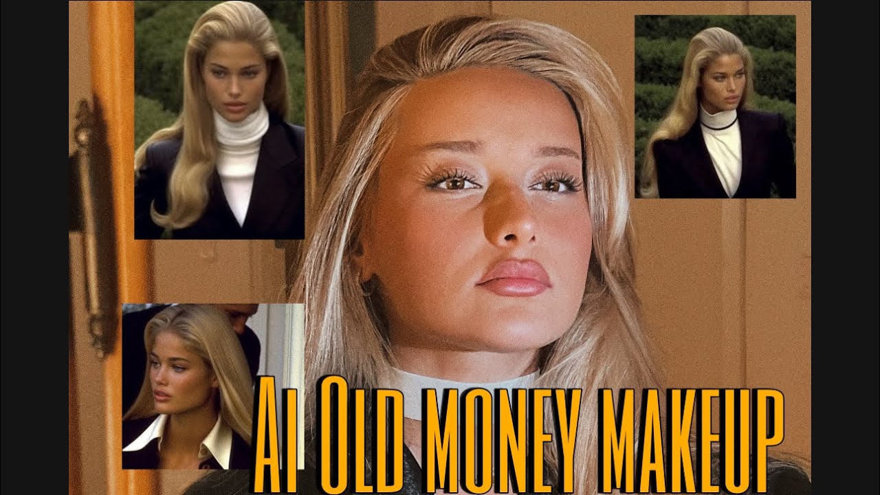 Ai Old Money Makeup look✨💴