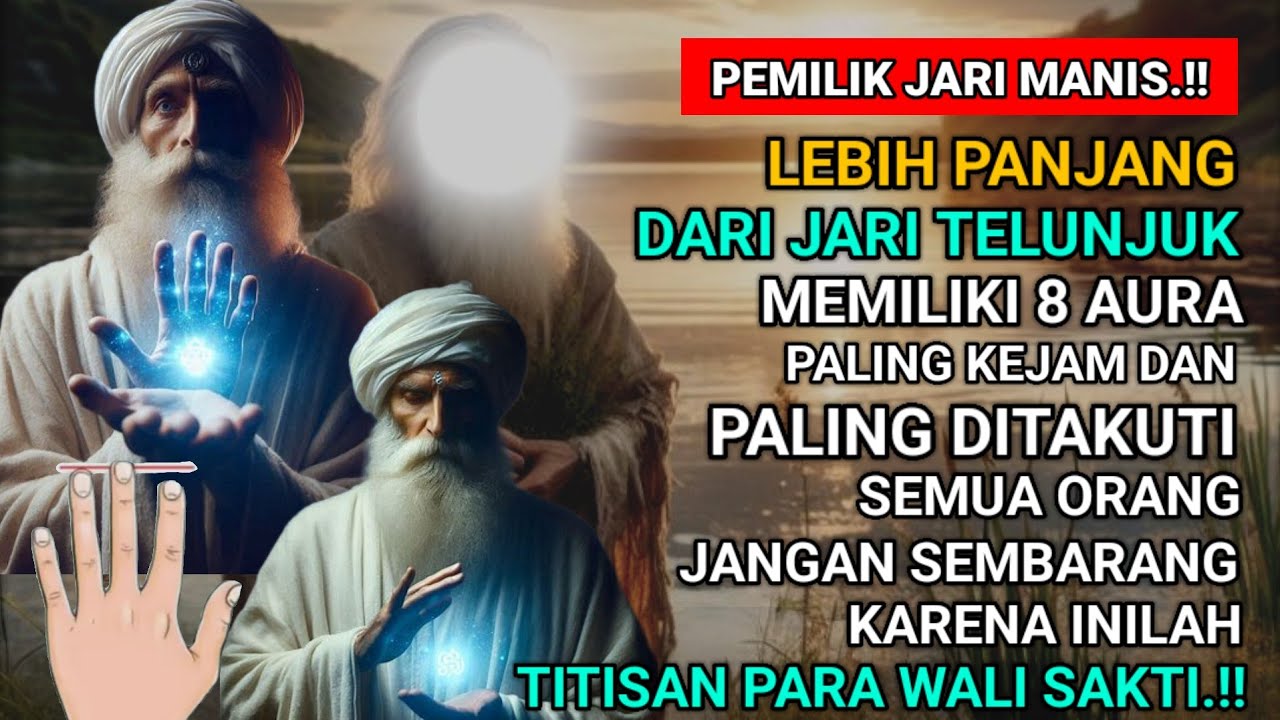Jiwa Terpilih❗️8 Aura KEJAM Pemilik Jari Manis Lebih Panjang Dari Telunjuk😱 TITISAN PARA WALI🚀