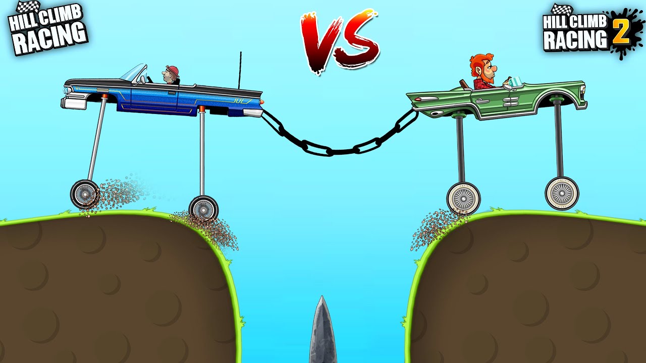 Hill Climb Racing - Lowrider VS Lowrider 2 | GamePlay