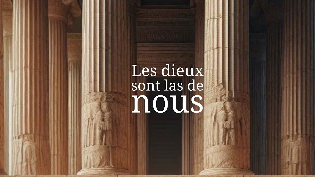 《 LES DIEUX SONT LAS DE NOUS. 》⸺ “Épigrammes” de PALLADAS.