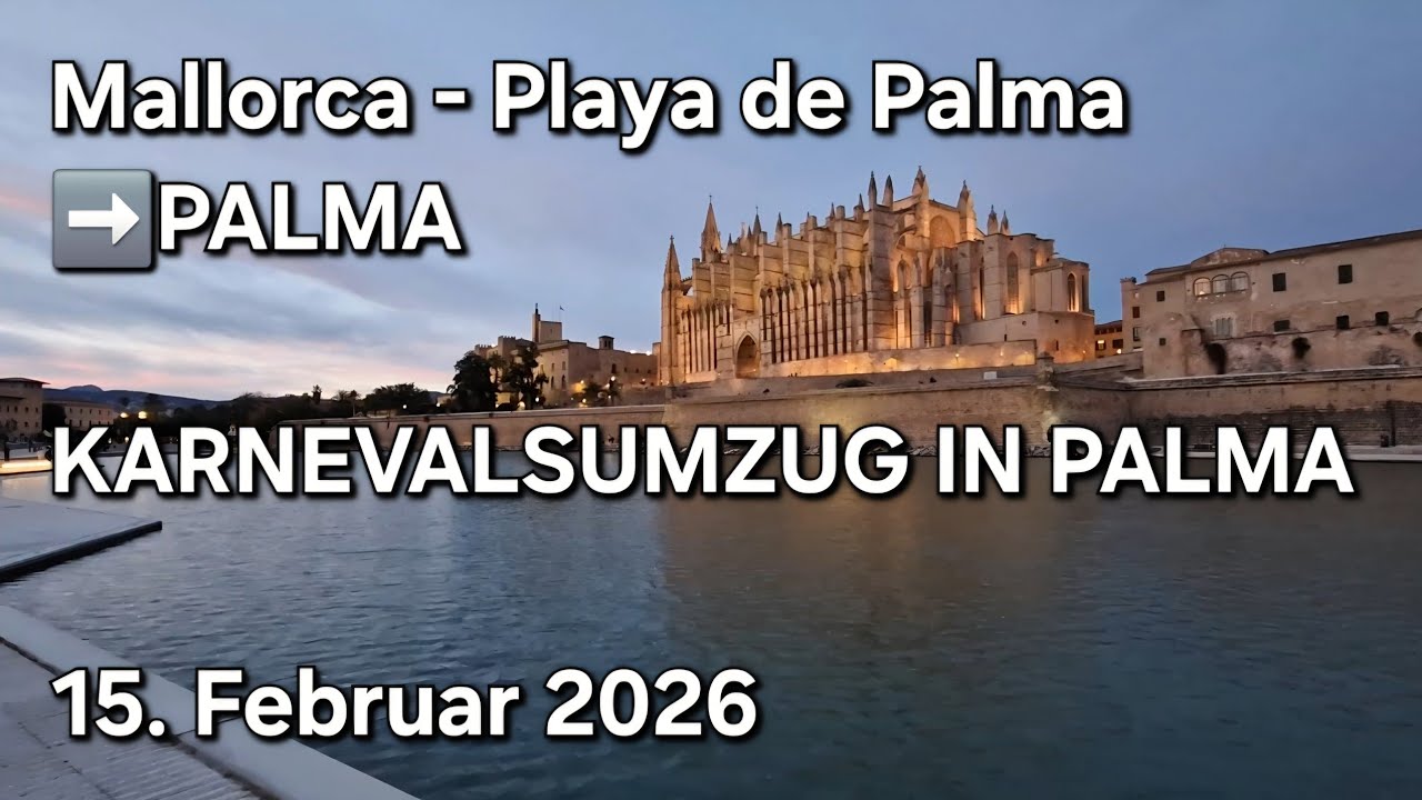 🌴Playa de Palma Kompakt - 🥳Tag & Nacht am Ballermann |♥️Mallorca VLOG 15. Februar 2026