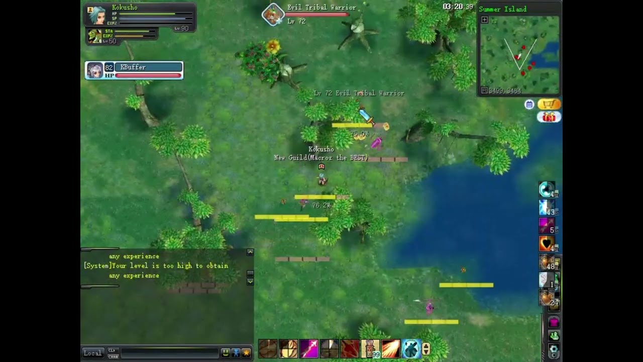 Farming Mystic Chest with Kokusho PirateKing Online PR