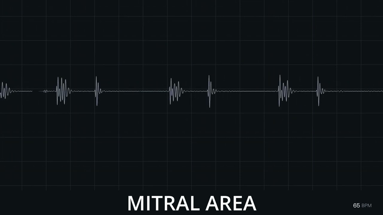 Chill Heartbeat with Breathing ❤️🫁🩺 [Male Heartbeat]