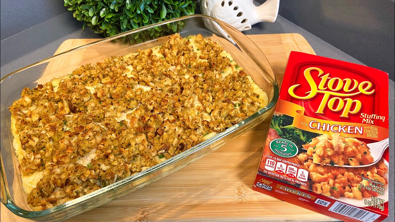 The Ultimate Chicken Stuffing Casserole: A Mouthwatering Secret Recipe