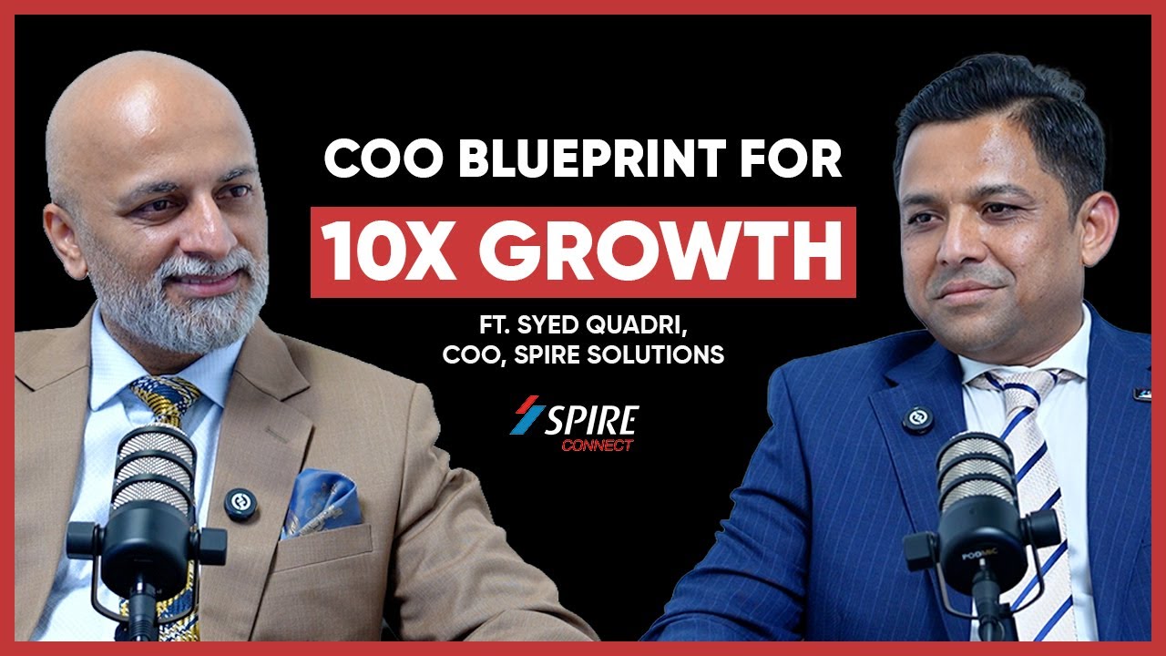 The COO Playbook: How to Lead a Company to Massive Growth | Syed Quadri