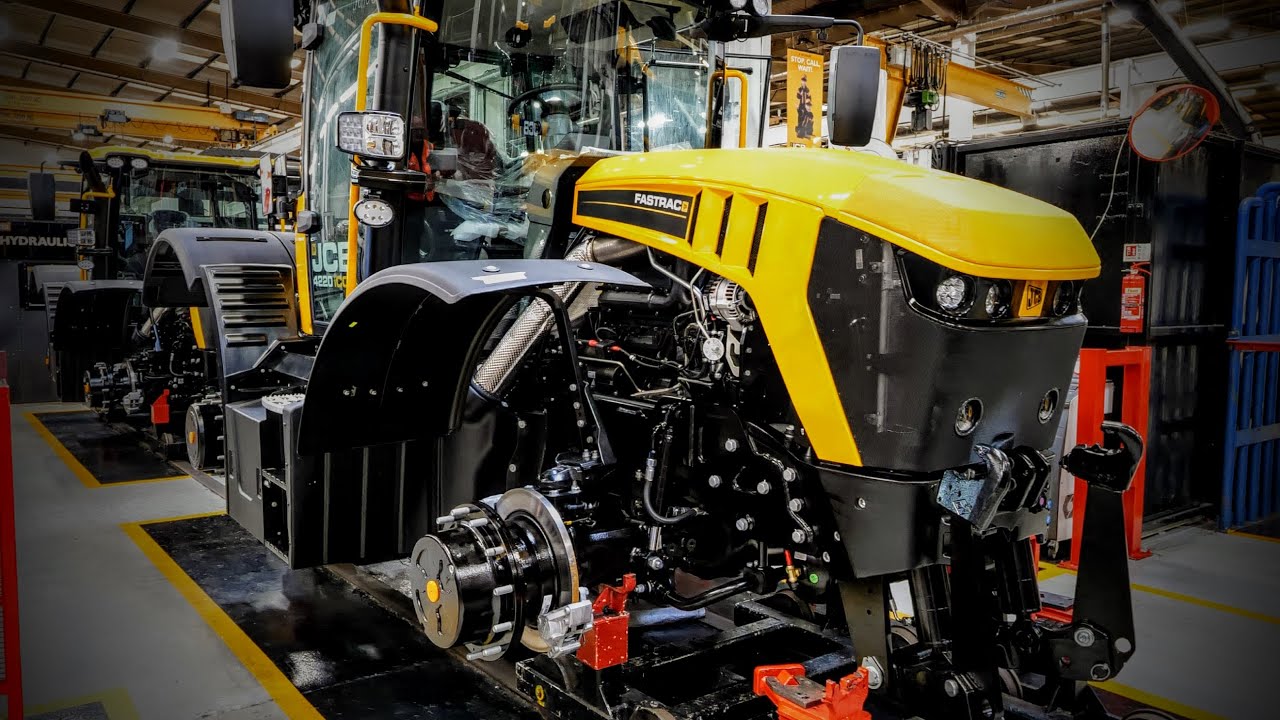ICONS OF AGRICULTURE: Inside JCB's Fastrac tractor factory