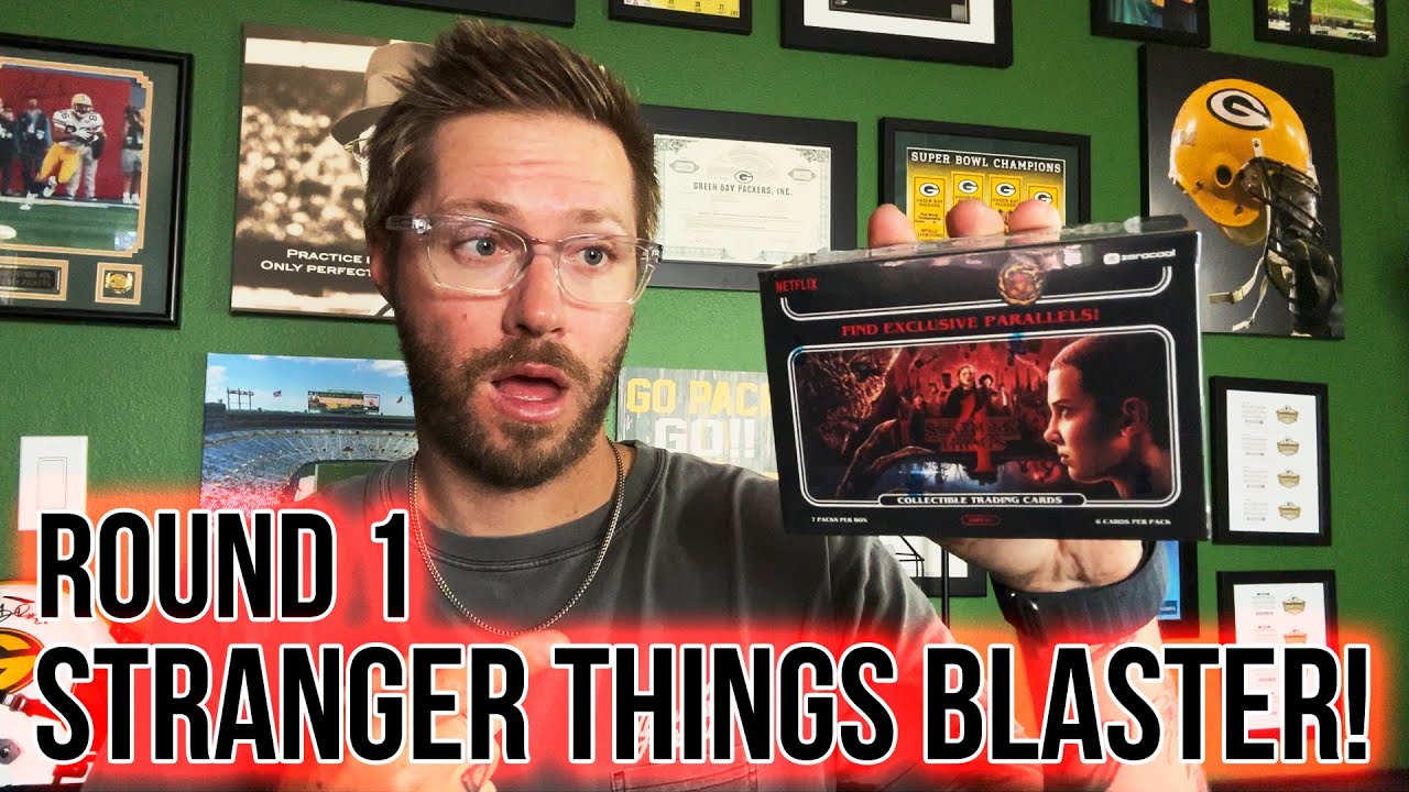Stranger Things Blaster Box Break! Round 1