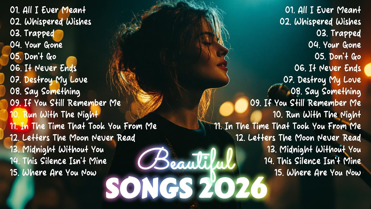 Beautiful Love Songs ❤️💔 Heartbreaking & Emotional Songs January Music Playlist 2026