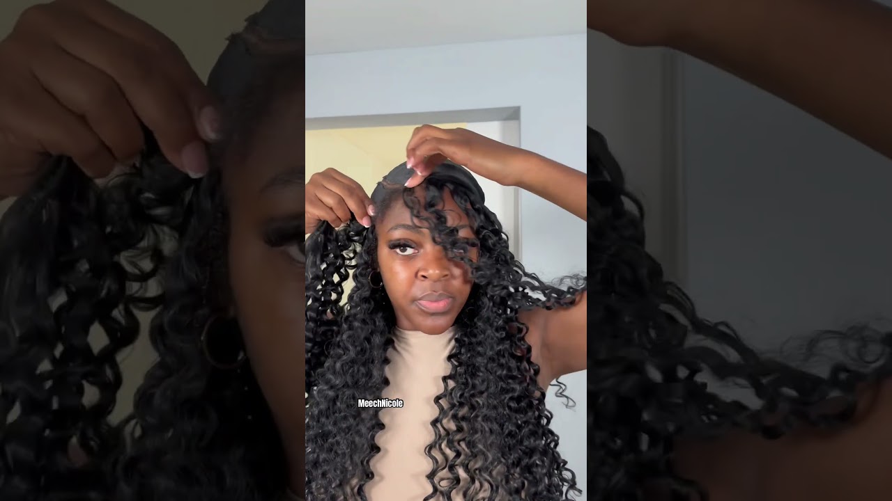 $47 Hairstyle Because Rent is Due Oldie but goodie Invisible Part. #fyp #quickweave #protectivestyle
