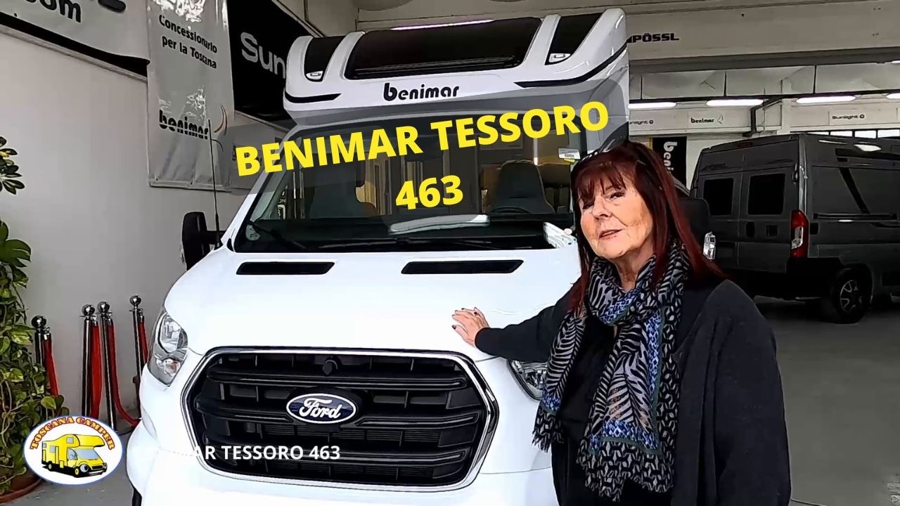 BENIMAR TESSORO 463: il re dei letti gemelli! 🚐 Comfort infinito e garage XXL