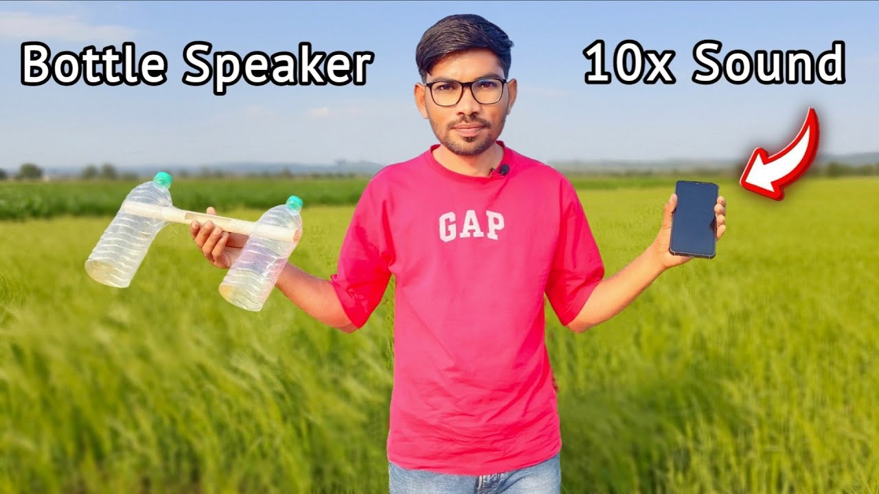 How To Make Plastic Bottle Speaker 🔥 