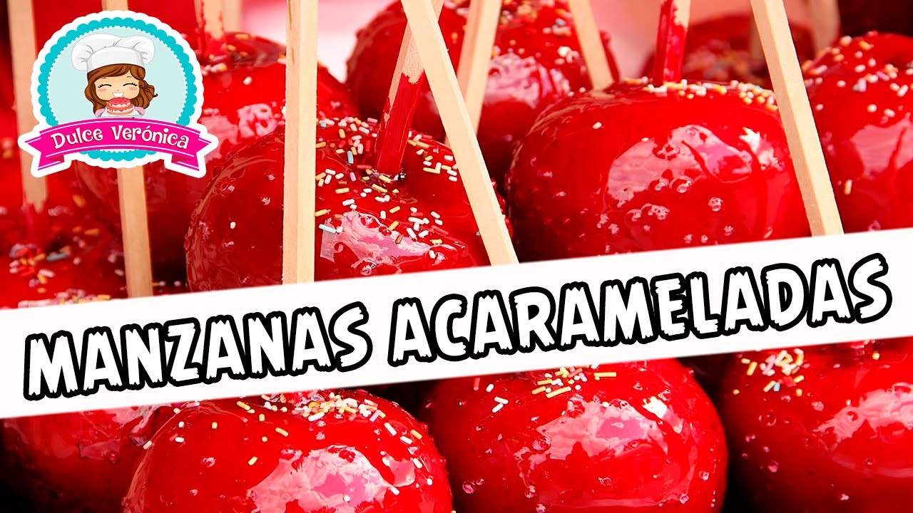 MANZANAS ACARAMELADAS SUPER FACIL