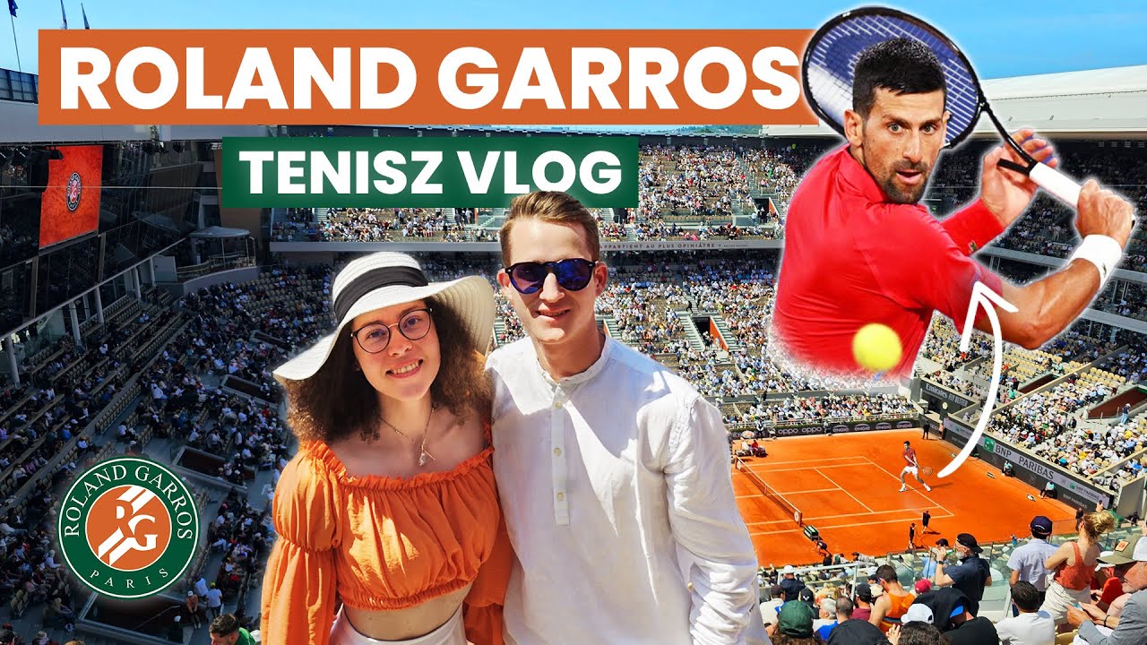 ROLAND GARROS Grand Slam tenisztornán voltunk, menőbb mint hinnéd | Párizs Vlog 3