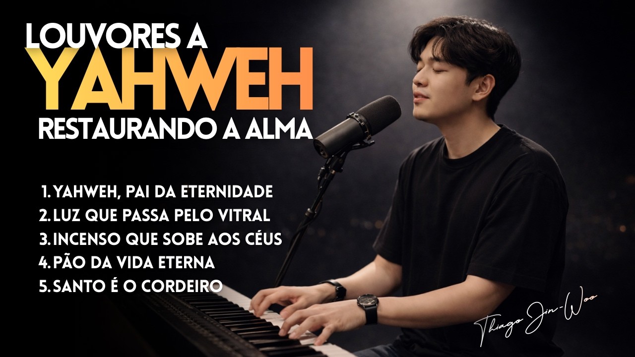 30 MIN LOUVANDO a YAHWEH - Thiago Jin-Woo | Louvor de Fé e Esperança 2026