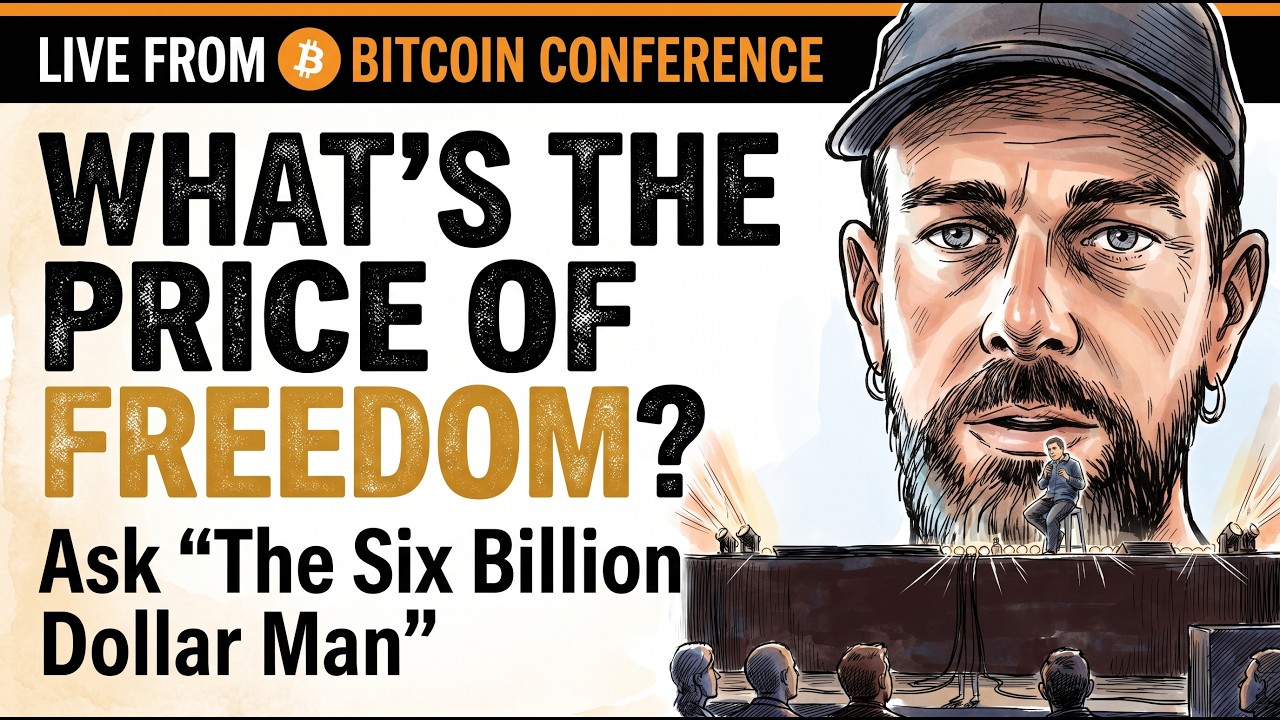 Прямая трансляция - Джек Дорси и Юджин Ярецки на конференции Bitcoin Conference 2026.