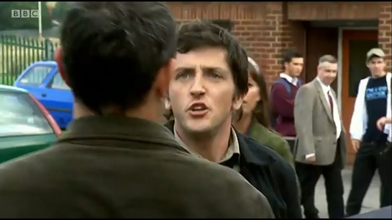 Waterloo Road - Tom Clarkson punches Jimmy Grainger (S1E2)