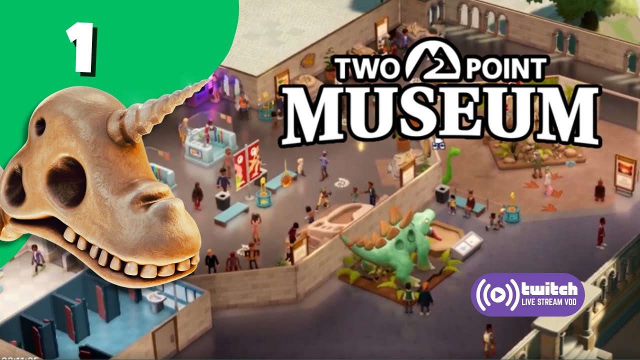 A little click around and find out in Two Point Museum | First Time Playthrough