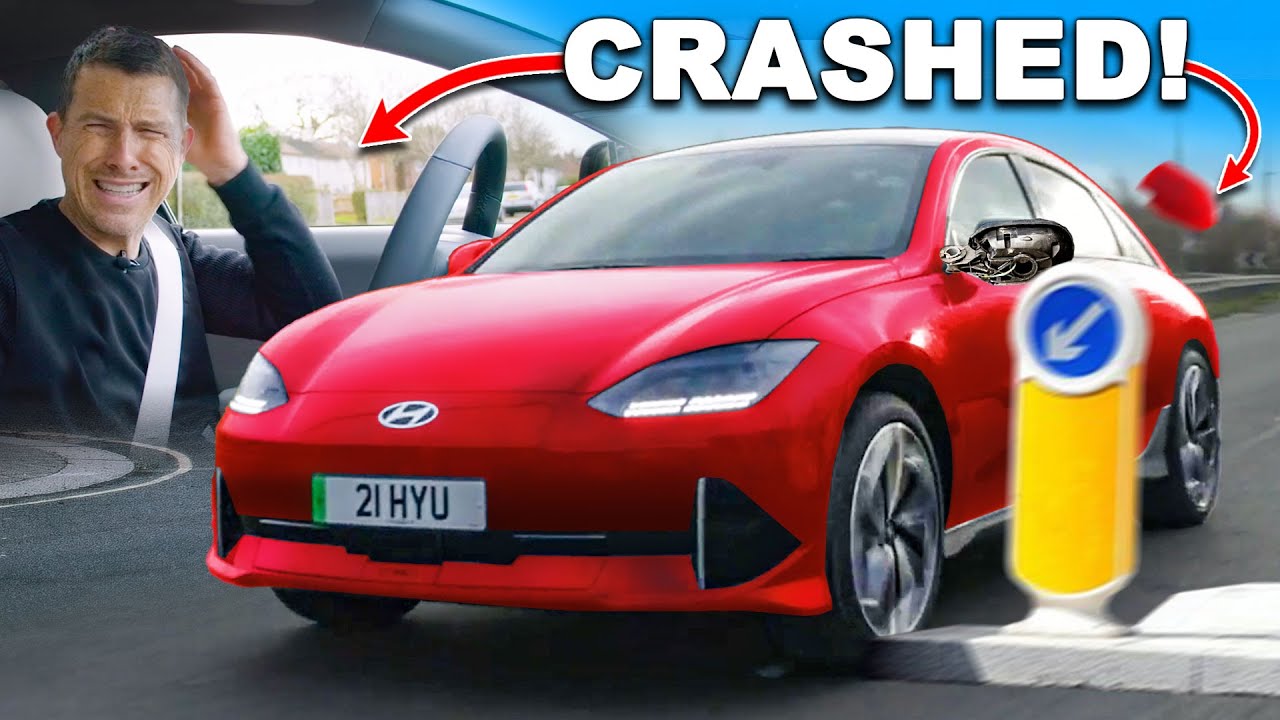 I 'crashed' the new Hyundai Ioniq 6 😐