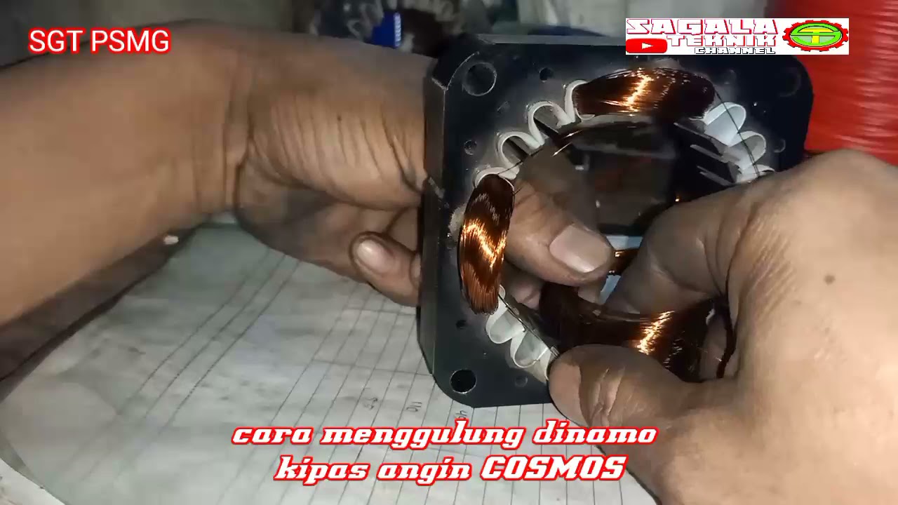 Cara Menggulung Ulang Kipas Angin COSMOS