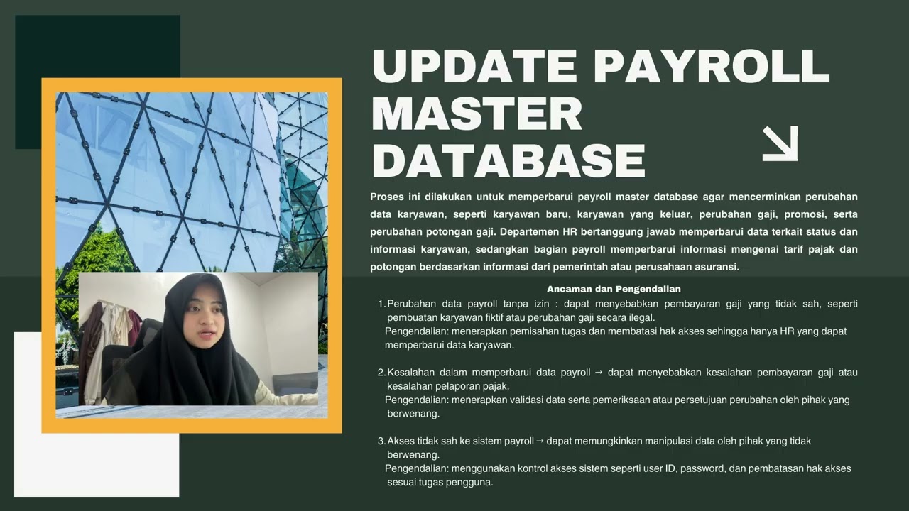 The Human Resources Management and Payroll Cycle | Chapter 17 | Kelompok 5 - Kelas B