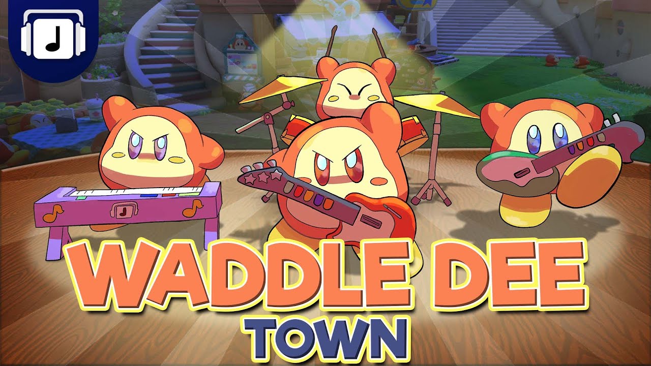 Waddle Dee Town - Kirby and the Forgotten Land REMIX [NoteBlock x @Vicvillon]