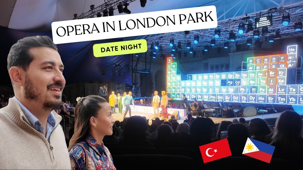 Opera date night in a London Park 😱 | first time with Filipino GF 🇵🇭🇹🇷