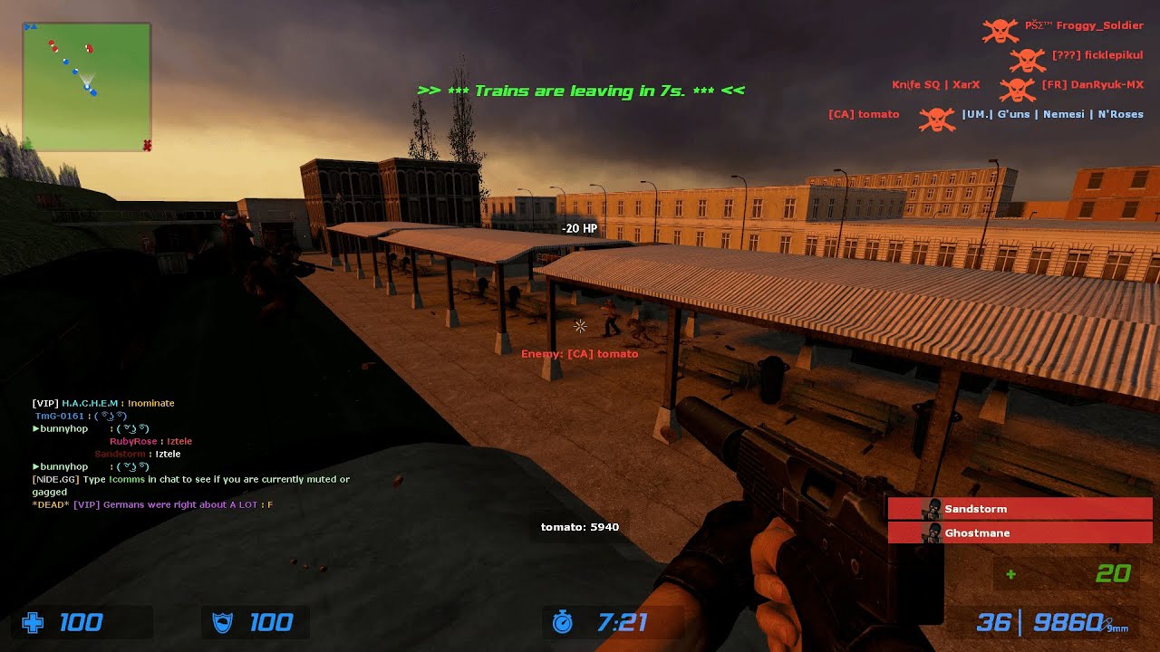 CS:S - Zombie Escape Mod - ze_trainescape_final on NiDE