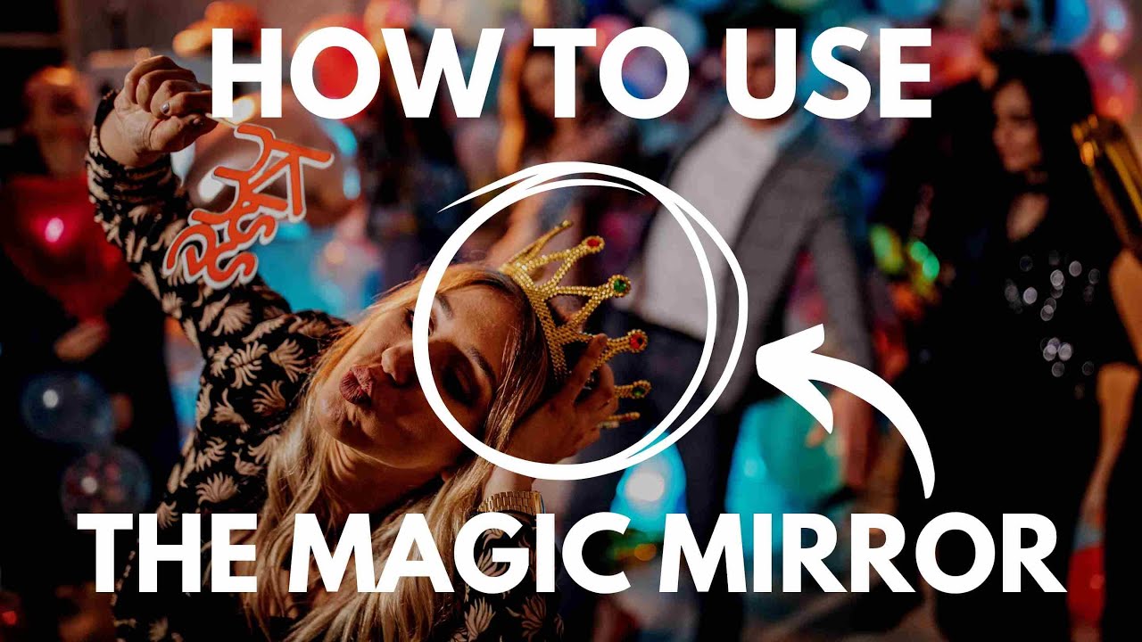 How To Use a Magic Mirror Photo Booth