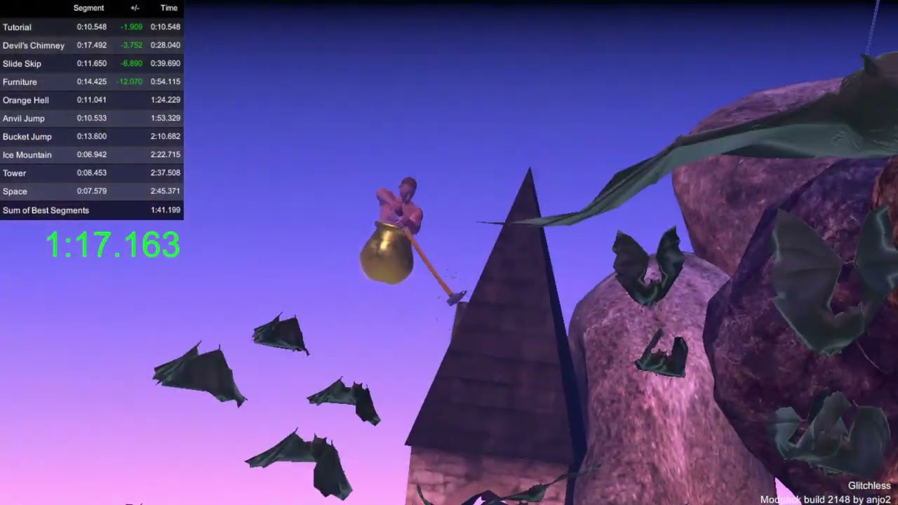 Getting Over It Speedrun in 2:39.489