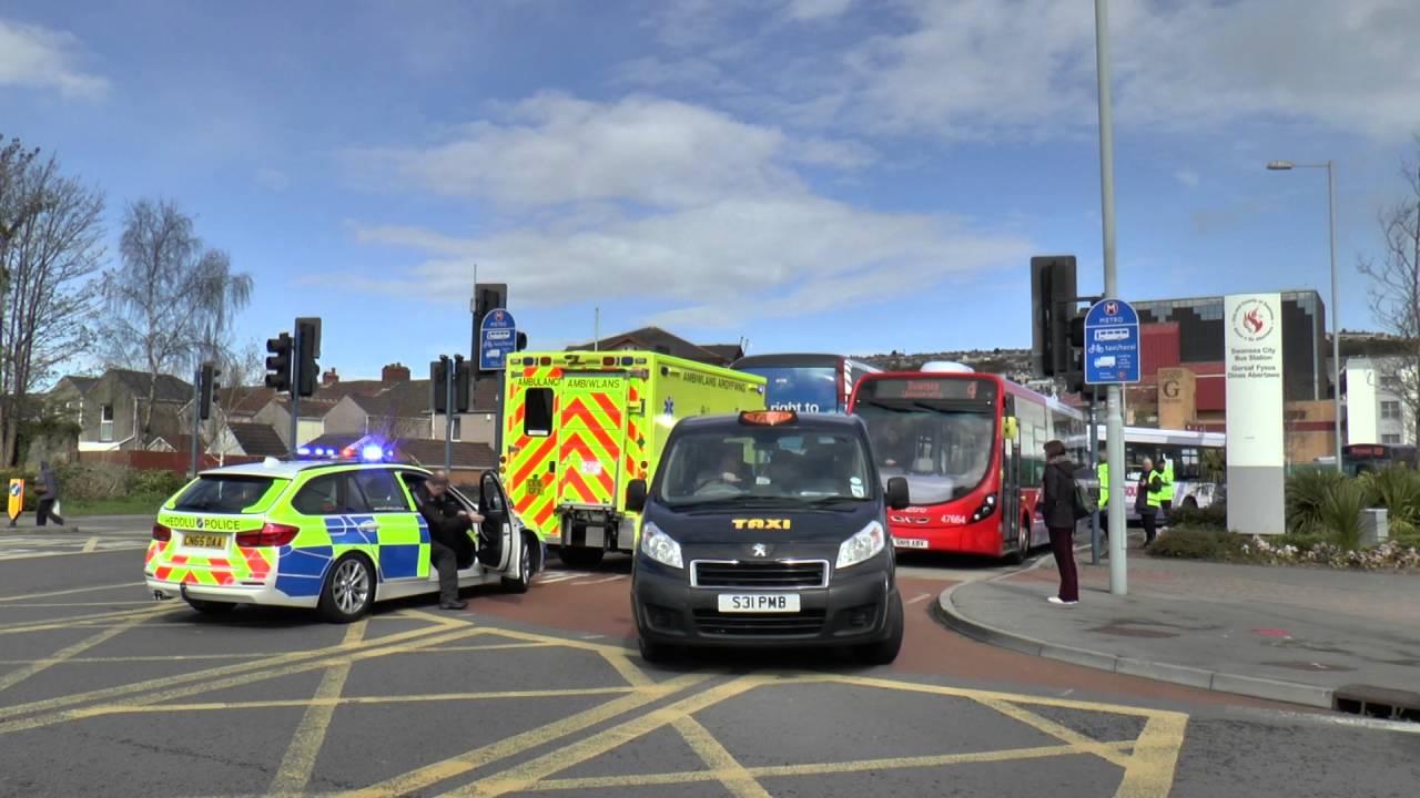 BUSES IN SWANSEA APRIL 2016