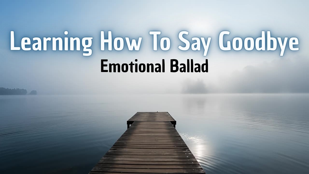 Learning How To Say Goodbye | Emotional Rock Ballad