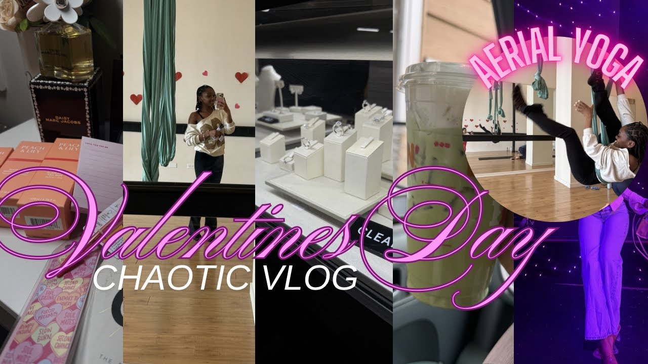 Choosing Me This Valentine’s Day | Solo Date, Aerial Yoga & Healing in My 20s