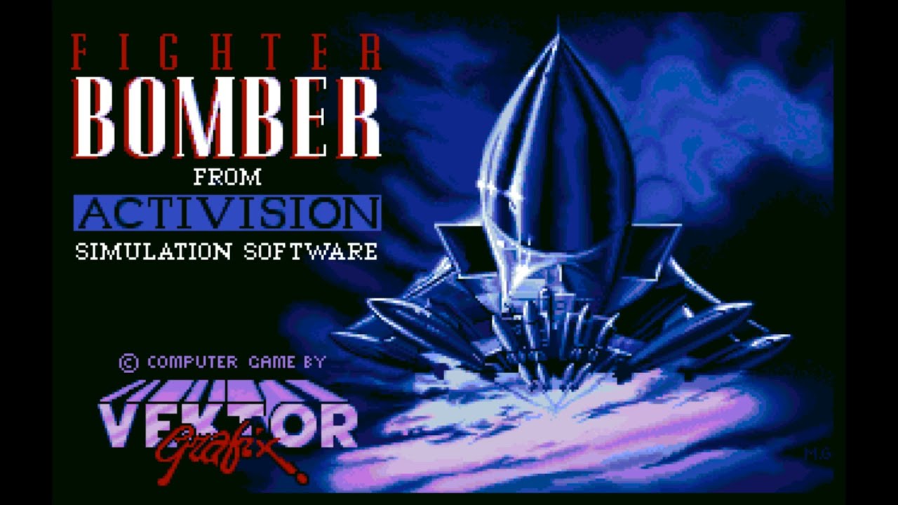 Fighter Bomber (1989) Amiga 500 Longplay