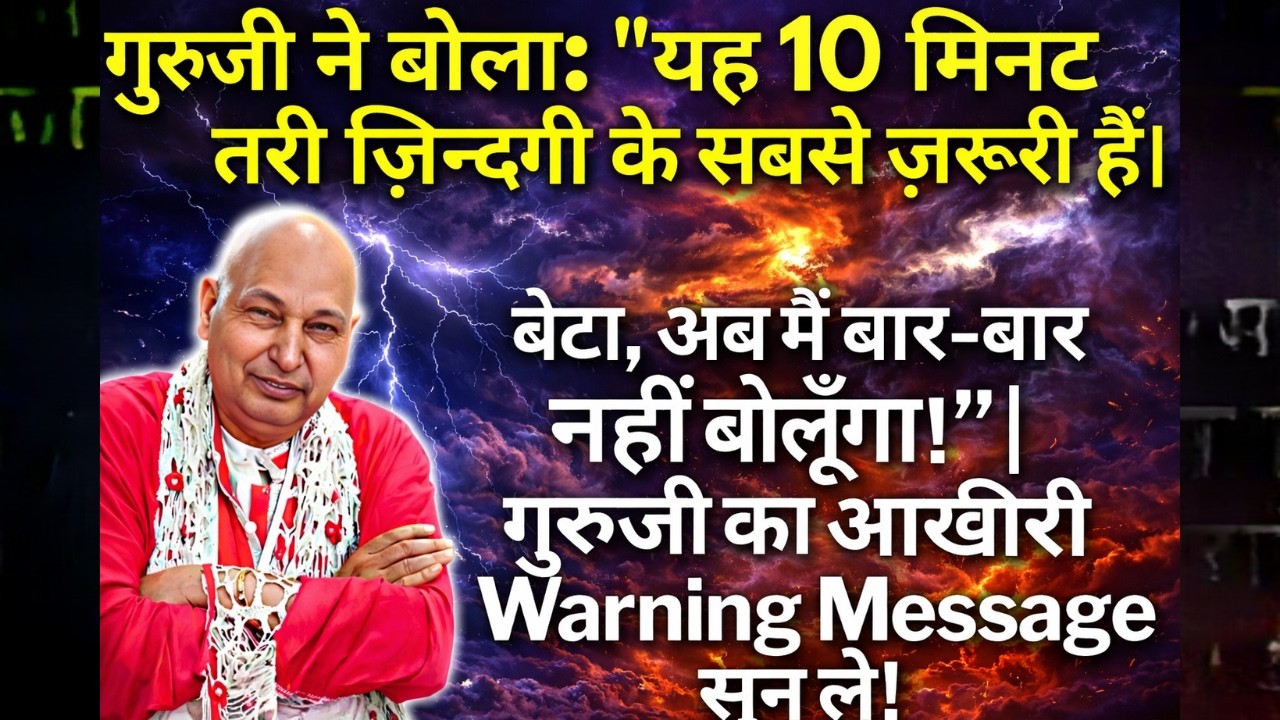 🔴LIVE | गुरुजी ने बोला- ये सत्संग सुन, एक मिनट भी गंवाना मत — आज तुझे चमत्कार दिखाऊँगा....  |  🔴