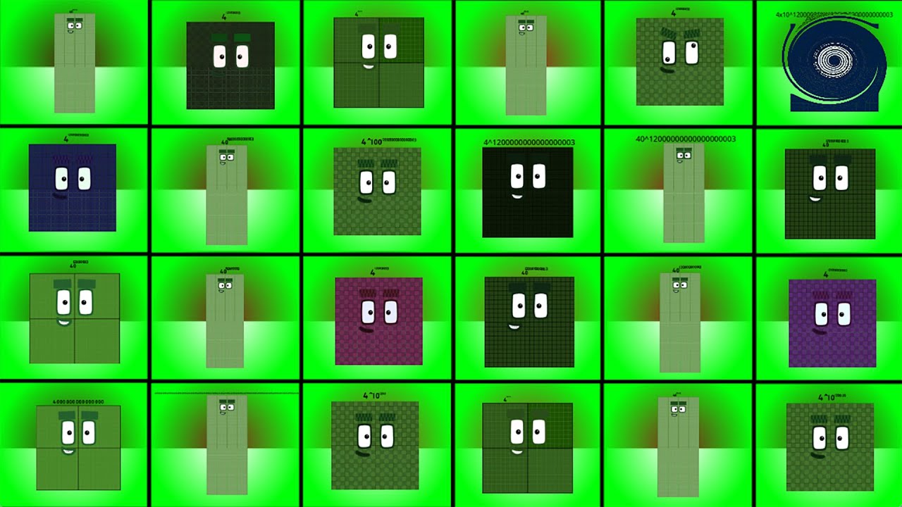 Ultimate - TEAM Numberblocks Band ReTrillion Part Fours | Mashup - Performing!